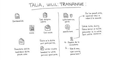 Immagine in stile disegno a matita con informazioni sul trasferimento dei servizi