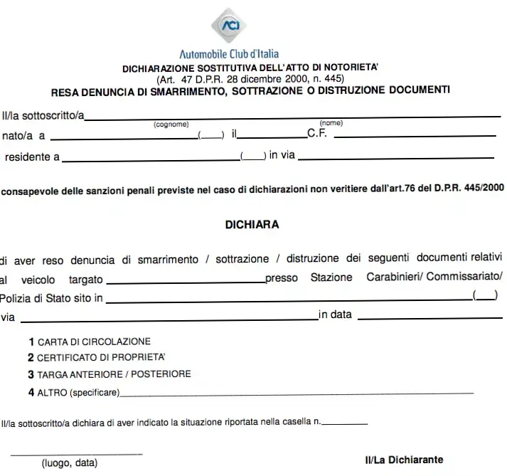 Passaggio di Proprietà Auto in Comune: Costo