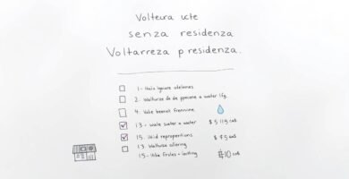 Immagine di un foglio con annotazioni riguardanti il cambio di residenza