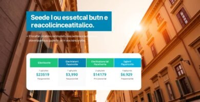 Immagine di informazioni sui costi di riconnessione dei servizi con il paesaggio urbano sullo sfondo