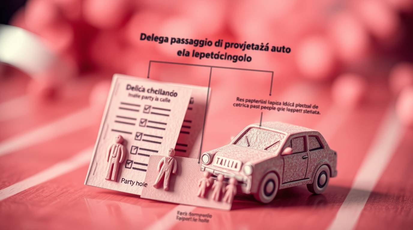 auto solo con passaggio di proprietà