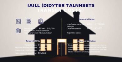 Immagine del titolo dell'articolo insieme alle informazioni sullo spostamento di una proprietà accanto a una casa sullo sfondo