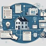 Immagine su sfondo bianco di una casa al centro insieme a vari elementi come documenti o servizi intorno ad essa, ha l'aspetto di un disegno